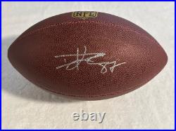 Travis Kelce Signed Kansas City Chiefs NFL Full Size Football COA