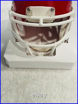 Travis Kelce Signed Kansas City Chiefs Riddell Mini Helmet COA