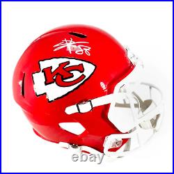 Travis Kelce Signed Kansas City Chiefs Speed Full-Size Replica Football Helmet