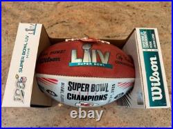 Travis Kelce Signed Rare Limted Edition Super Bowl Football Kansas City Chiefs