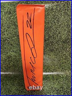 Trent McDuffie Kansas City Chiefs Autographed / Signed Pylon JSA Certified