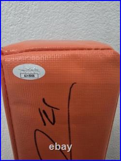Trent McDuffie Signed Kansas City Chiefs Pylon Full Size JSA COA