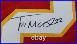 Trent McDuffie Signed Kansas City Chiefs Red Jersey (JSA COA) 2022 1st Round Pk