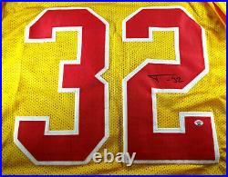 Tyrann Mathieu / Autographed Kansas City Chiefs Custom Football Jersey / Coa