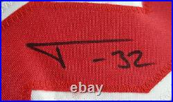 Tyrann Mathieu / Autographed Kansas City Chiefs Custom Football Jersey / Coa