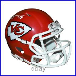 Tyrann Mathieu Signed Kansas City Chiefs Speed Mini Replica Red Football Helmet