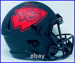 Tyreek Hill Autographed Kansas City Chiefs Eclipse Full Size Speed Rep Helmet