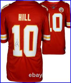 Tyreek Hill Kansas City Chiefs Autographed Red Nike Limited Jersey Fanatics