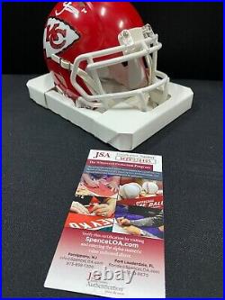 Tyreek Hill Kansas City Chiefs Signed Mini Helmet Jsa Witness Coa Sb Champs