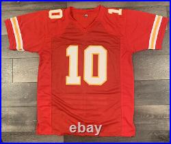 Tyreek Hill Kansas City Chiefs Signed Red Custom Jersey Jsa Witness Coa Sb Champ