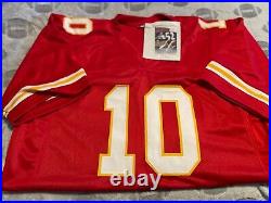 Tyreek Hill Kansas City Red Autographed Football Jersey WithCOA