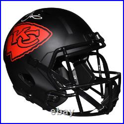 Tyreek Hill Signed Kansas City Chiefs Eclipse Full-Size Replica Football Helmet