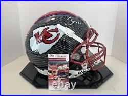 Tyreek Hill Signed Kansas City Chiefs Hydro-dipped Schutt Full Size Helmet