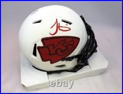 Tyreek Hill Signed Kansas City Chiefs Lunar Eclipse Alt Mini Helmet Beckett Bas