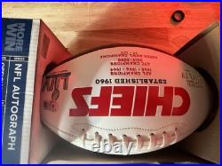 Tyreek Hill Signed Kansas City Chiefs White Ball With SuperBowl Champion LIV COA