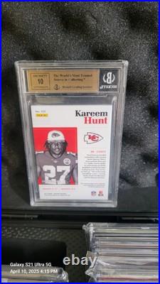 Ultimate Kareem Hunt Rookie Card Collection