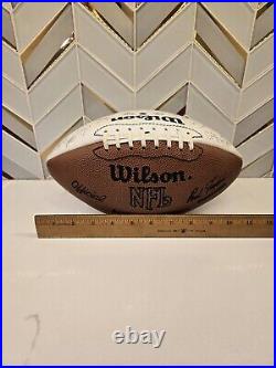 VTG Kansas City Chiefs 1991 Football NFL Signed Team Ball VERY Nice