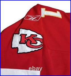 VTG Reebok Embroidered Signed NFL Kansas City Chiefs Holmes #31 Size 58 Jersey