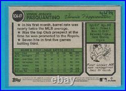 Vinnie Pasquantino 2021 Topps Heritage Red & Blue Ink Real One Autographs Vinnie Pasquantino 2021 Topps Heritage Red & Blue Ink Real One Autographs