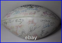 Vintage 1979 Kansas City Chiefs Team Signed Football NFL Football Kc Chiefs Coa