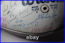 Vintage 1979 Kansas City Chiefs Team Signed Football NFL Football Kc Chiefs Coa