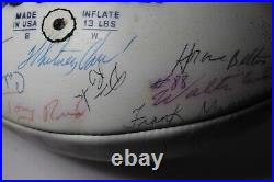 Vintage 1979 Kansas City Chiefs Team Signed Football NFL Football Kc Chiefs Coa