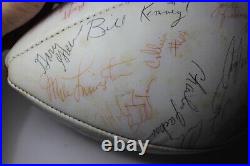 Vintage 1979 Kansas City Chiefs Team Signed Football NFL Football Kc Chiefs Coa