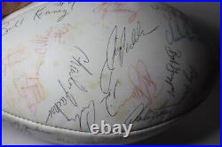Vintage 1979 Kansas City Chiefs Team Signed Football NFL Football Kc Chiefs Coa