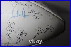 Vintage 1979 Kansas City Chiefs Team Signed Football NFL Football Kc Chiefs Coa