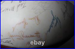 Vintage 1979 Kansas City Chiefs Team Signed Football NFL Football Kc Chiefs Coa