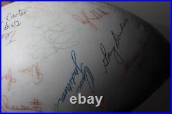 Vintage 1979 Kansas City Chiefs Team Signed Football NFL Football Kc Chiefs Coa