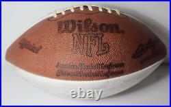 Vintage 1979 Kansas City Chiefs Team Signed Football NFL Football Kc Chiefs Coa