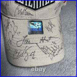 Vintage Kansas City Wizards Hat Signed Lamar Hunt And Various Players Rare