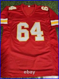 Wanya Morris Kansas City Chiefs Autographed / Signed Custom XL Jersey Beckett