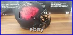 Warren Moon Signed Kansas City Chiefs Full Size ECLIPSE Speed Helmet HOF 06 BAS