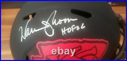 Warren Moon Signed Kansas City Chiefs Full Size ECLIPSE Speed Helmet HOF 06 BAS