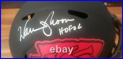 Warren Moon Signed Kansas City Chiefs Full Size ECLIPSE Speed Helmet HOF 06 BAS