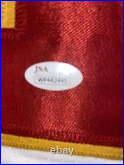 White Len Dawson Signed Kansas City Chiefs Jersey SB IV MVP Inscription JSA COA