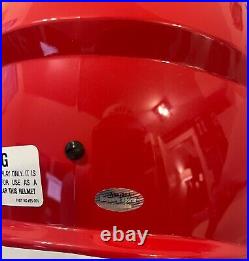 Will Shields Signed Kansas City F/S Speed Replica Helmet- Multi Inscriptions