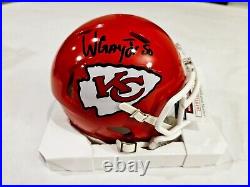 Willie Gay Jr Kansas City Chiefs Autographed Signed Mini Helmet JSA Certified
