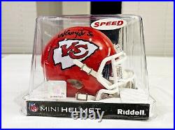 Willie Gay Jr Kansas City Chiefs Autographed Signed Mini Helmet JSA Certified