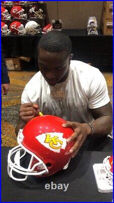 Willie Gay Jr. Signed Kansas City Chiefs Concept Full Size Football Helmet Jsa