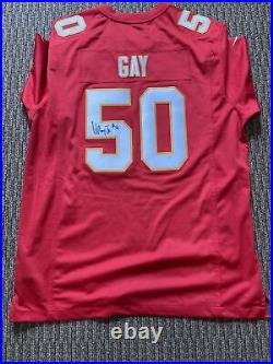 Willie Gay Jr. Signed Kansas City Chiefs Jersey (JSA COA) 2020 2nd Rd Pk MSU /LB