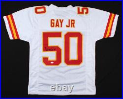 Willie Gay Jr. Signed Kansas City Chiefs Jersey (JSA COA) 2020 2nd Rd Pk MSU L. B