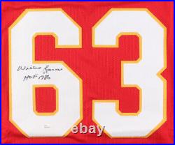 Willie Lanier Signed Kansas City Chiefs Jersey Inscribed HOF 1986 (JSA Holo)