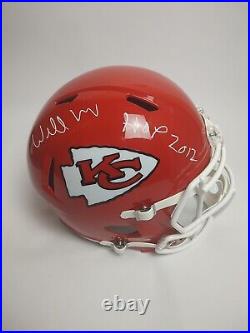 Willie Roaf Signed Kansas City Chiefs Full Size Replica Helmet with HoF INS