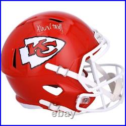 Xavier Worthy Signed Kansas City Chiefs Full Size Replica Speed Helmet Fanatics